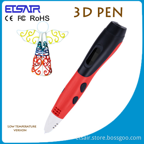 2017 Factory Wholesale OEM 3D Digital Printer Pen V6 3D Drawing Pen as Christmas Gift for Kids